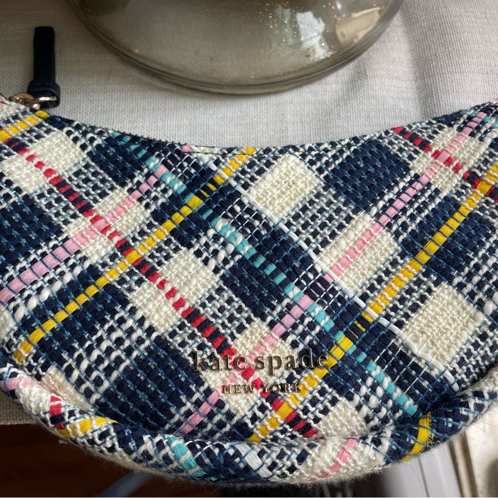 Kate Spade Multicolor Plaid Crossbody Bag